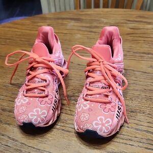 Just So So Running Light weight Tennie Shoes Size 34